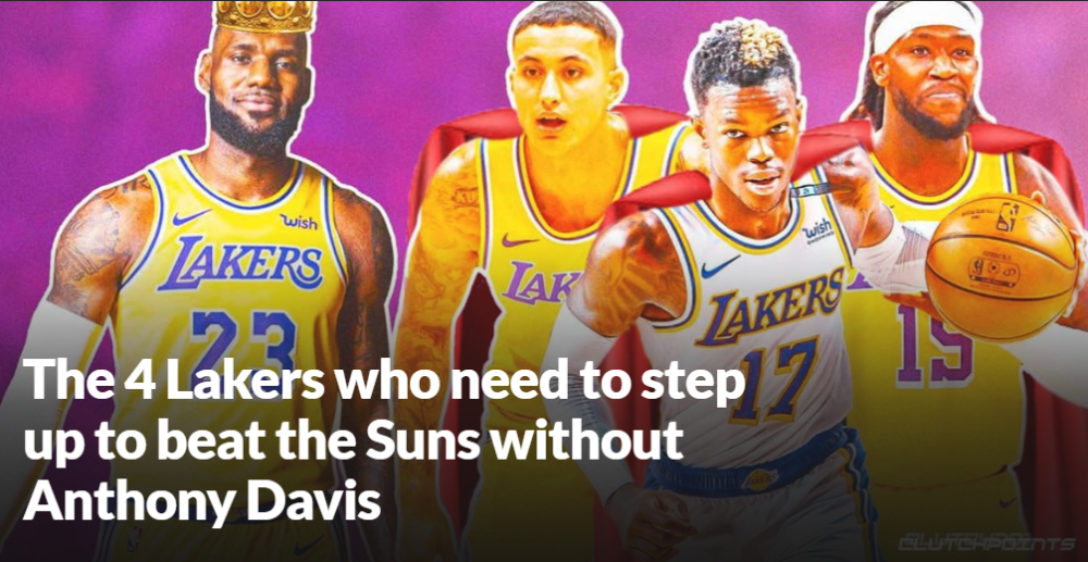  浓眉哥统治攻防两端展统治力，湖人轻取火箭结束三连败